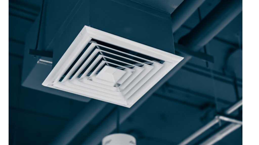 Ilmanvaihtokanava, johon sopisi loistavasti poistoilmalämpöpumppu